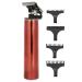 Electric Trimmer Hair Trimmer 5W High Power for Home for Hair Salon for Hairdressers(Red)