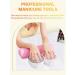 Yokilly Nail Soak Off Bowl 2PCS Acetone Acrylic Remover Kit - Nail Polish Remover Bowl with 5 PCS Nail Art Tools - Buy Online on SooperMarket.com