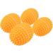 Reusable Laundry Ball Laundry Supplies Washing Balls 4Pcs/Set Orange Reusable Balls Washing Laundry Ball for Home Clothes Cleaning - Buy Online on SooperMarket.com