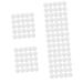 Beaupretty 1000 Pcs Cleansing Cotton Non-Woven Fabric White Nail Polish Touch Whitex5pcs 6x6cmx5pcs
