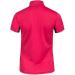 Horze Kids' Short Sleeved Equestrian Sun Shirt - Pink/Peacoat Dark Blue - XL (EU 158-164) | Moisture-Wicking, UV Protection, Mesh Under-Sleeves - Buy Online on SooperMarket.com