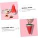 HOMSFOU 25 Pcs Candy Box Kawaii Desk Kids Gift Bags Kids Goodie Bags Floor Stickers for Office Gourds Dried for Crafts Containers for Kids Candy for Kids Sweets Watermelon Paper 14X8.3cm Assorted Color 1 - Buy Online on SooperMarket.com