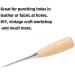 WUTA Leather Craft Awl Tools - 3 Pack Sewing Hole Punch Tool Set - Buy Online on SooperMarket.com