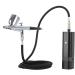 Paint Sprayer Cordless Airbrush Kit with Dual Action Gravity Type Spray Gun for Art Model Body Paint Artist Makeup Nail Tattoos Cake Tools for Painting Ceilings Fences cabinets Tm80s Black B - Buy Online on SooperMarket.com