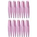 Pearlfish -tweezette 10PCs light plastic tweezers children toys clamp craft tweezers for handmade DIY artical crafts rosa