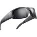 OhO 128GB Camera Glasses,24M Resolution H.265 1080P Smart Glasses with UV400 Sunglasses Lens for Outdoor Sport,Unisex