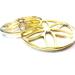 PS Flower Bridle - Lily Pony | Bitless Gold Bridle for Stylish Horse Riding - Buy Online on SooperMarket.com