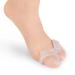 1 Pair Gel Toe Separators for Bunions & Overlapping Toes - Toe Straightener and Big Toe Corrector - Buy Online on SooperMarket.com