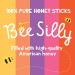 Bee Silly Honey Variety Pack - 50 Pack of All Natural Flavored Honey Sticks | Pure American Raw Honey Straws for Kids Snacks - Buy Online on SooperMarket.com