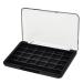 Sharplace 24 Grids Empty Eyeshadow Palette with Clear Lid - Ideal for Lipstick Blush & Powder - Black - International Shipping Available - Buy Online on SooperMarket.com
