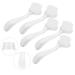5pcs White Dust Brush Set for Nails - Nail Art & Manicure Brushes for Beauty & UV Gel Application - Buy Online on SooperMarket.com