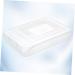 OSALADI 1pc box Multifunctional Large Refrigerator Tray Crisper Holder White Home Plastic Kitchen Capacity White 31.5x22cm - Buy Online on SooperMarket.com