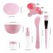 Face Mask Mixing Bowl Set - DIY Beauty Makeup & Skin Care Tool for Ladies - Buy Online on SooperMarket.com