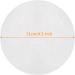 500 Pack Restaurant-Grade Non-Stick Hamburger Patty Paper | Round Wax Paper 4.25'' Dia | GWHOLE - Buy Online on SooperMarket.com