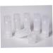 Empty Deodorant Containers Empty Deodorant Containers Round BPA Free Deodorant Containers Clear Containers Plastic for Travel 60ML - Buy Online on SooperMarket.com