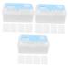 Beavorty 3240 Pcs Nail Polish Remover Pads Cotton Pads for Face Skin Care Cotton Pads Textured Cotton Pads Cosmetic Cotton Pads Makeup Cotton Pads Makeup Pad White Clean Makeup Remover Pad