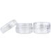 Buy Beauticom 15G Round Clear Jars (60 Pack) - BPA Free Storage for Pills Medications Ointments | International Shipping Available - Buy Online on SooperMarket.com