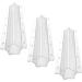 GANAZONO 6 Pcs Vegetable Shaping Shaped Cucumber Shaping Moulds Cucumber Molds Strawberry Transparentx2pcs 20x5.5cmx2pcs - Buy Online on SooperMarket.com