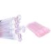 Pink Diamond Disposable Mascara Brushes - 60 Pcs | Makeup Brush Mascara Wand in Sanitary Tube | Lash Supplies - Buy Online on SooperMarket.com