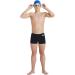 ARENA Boys' Team Swim Shorts - Solid Black-White Swimming Shorts (1 Pack) | Best International Shipping - Buy Online on SooperMarket.com