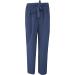 LAIJOJIO Women's Linen Pants - Lightweight Casual Drawstring Elastic Waist Wide Leg Trousers with Pockets (Dark Blue, Small) - Buy Online on SooperMarket.com