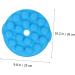 MAGICLULU 2 Pcs 18 Lollipop Mold Cake Trays Silicone Candy Molds 18-Hole Silicone Lollipop Cake Mold Silicone Mould Soap Molds Silicone Molds Cake Maker Baking Supplies Silica Gel Round Bluex2pcs 25X25X4cmx2pcs - Buy Online on SooperMarket.com