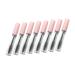 Healeved 24 Pcs Mascara Tube Portable Eyelash Brush Makeup Mascara Bottles Lipstick Tube Abs