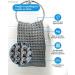 SUTERA Silverthread Waffle Towel California | Quick Drying & Ultra Soft Luxury Hand Towel | Grey 16x30 - Buy Online on SooperMarket.com