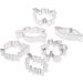 ABOOFAN 18 Pcs 430 DIY Cake Mold Professional Cake Shop Baking Molds DIY Baking Molds Cookie Cutter Fruit - Buy Online on SooperMarket.com