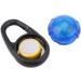 LED Dog Light Pendant Keychain - Flashing Safety Trailer Lights for Camping & Hiking (Blue) - Buy Online on SooperMarket.com
