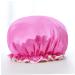 FRCOLOR Hair Bonnet 3pcs Women's Shower Cap Set | Double Layer Bath Visor for Curly Hair | Waterproof & Elastic Bathing Caps - Buy Online on SooperMarket.com
