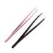 Jojomis Professional Slant Tip Eyebrow Tweezers Stainless Steel Makeup Tool 2 Pack
