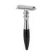 Double Edge Blade Retro Safety Razor - Foldable Stainless Steel Men's Hand Razor (Black) | Razor Epilation Device & Accessories for Hair Removal - Buy Online on SooperMarket.com