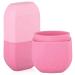 DeliSoul Ice Roller for Face, Eyes & Neck - Upgraded Leak-Proof Silicone Mold for Tightening, De-Puffing & Brightening Skin Care - Reusable Facial Massage Tool in Pink - Buy Online on SooperMarket.com