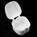 Denture Case - Portable Storage Box for False Teeth (White) | Secure & Lightweight - Ideal for Travel - Buy Online on SooperMarket.com