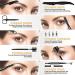 Holesto 8-Piece Eyebrow Tweezers Set - Precision Plucking Tools with Eyebrow Pencil Brush Scissors & Case - Perfect for Flawless Brows - Buy Online on SooperMarket.com