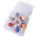 BAOK Biting Toys for Babies - Sensory Rattling Bite Rings & Teething Shaker Toys - International Shipping Available - Buy Online on SooperMarket.com