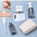 TSA Approved Travel Bottles Set - Refillable Spray and Pump Containers for Toiletries - Portable and Leakproof with Labels - Perfect for Creams, Perfumes, and Shampoos - Pink - Buy Online on SooperMarket.com