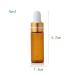 Enslz 15 Mini Amber Glass Bottles (5ml) - Refillable Essential Oil Perfume & Cosmetics Storage with Golden Screw Caps - Perfect for Samples & Travel - Buy Online on SooperMarket.com