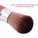 1PC Retractable Powder Brush Travel Nail Dust Brush Portable Face Blush Brush with Cover Red - Buy Online on SooperMarket.com
