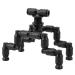 Bewinner Rainforest Pet Cooling Spray Nozzle Detachable Nozzle Fogger Mist Sprinkler Adjustable Reptile Forest Super Fogger Mist System Black