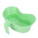 Vomit Basin Cup Oral Care Brush Teeth Plastic Emesis Basins Graduated Emesis Basins Graduated Kidney Shaped Bowl for Elderly Bedridden Patient