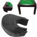 Yunir 6-Piece Pool Table Liner Pocket Rubber Accessory Set - Free Play & Coin-Operated for Billiard Pool Hall - Buy Online on SooperMarket.com