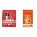 IAMS Proactive Health Minichunks Dog Food Dry Adult Lamb & Rice Recipe 13.6kg (30LB) Bag & Proactive Health Healthy Adult Dry Cat Food with Chicken 7.26kg Bag 13.6 kg (Pack of 1) Dog Food + PET_FOOD