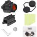 Feyachi RDS-22 2MOA Micro Red Dot Sight with 0.83 Riser Mount - Compact Scope for Absolute Co-Witness - Buy Online on SooperMarket.com