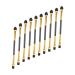 Baluue 20pcs Double Ended Eyeshadow Brush Eyeshadow Applicator Eyeshadow Brush for Women Eye Makeup Accessory Makeup Brush Eyeshadow Makeup Supplies Cosmetics Brush Cosmetics Kit