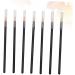MUSISALY 100pcs Cosmetics Brush Fine Eyeliner Brush Small Eyeliner Brush Lip Makeup Brushes Orange - Buy Online on SooperMarket.com