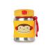 Skip Hop Toddler Sippy Cup with Straw  Zoo Stainless Steel Straw Bottle  Monkey (Discontinued by Manufacturer) Stainless Steel Straw Bottle Monkey