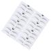 MAGICLULU 2 Eyebrow Shaping Stencils Makeup Kit Beauty Eyebrow Card Eyebrow Stickers Card A607 Portable