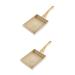 MAGICLULU 2 Pcs Breakfast Pan Nonstick Egg Pan Nonstick Fry Pan Grill Cookware Non Stick Frying Pans Iron Omelette Pan Home Cooking Pan Non Stick Skillet Household Tamagoyaki Aluminum Alloy 36x13x3cmx2pcs Assorted Colorx2pcs